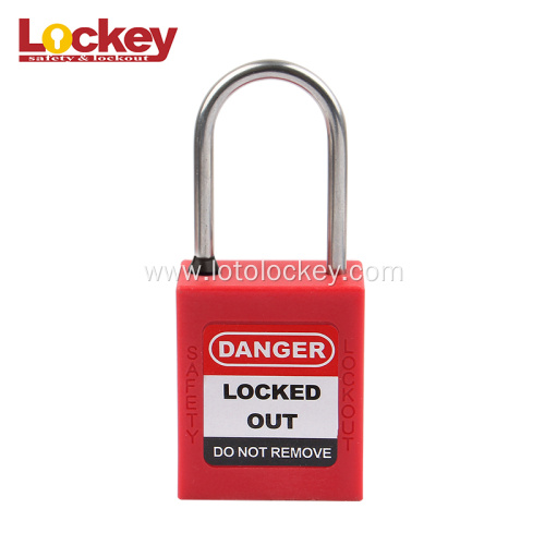 4mm Dia Shackle Stainless Steel Safety Slim Padlock